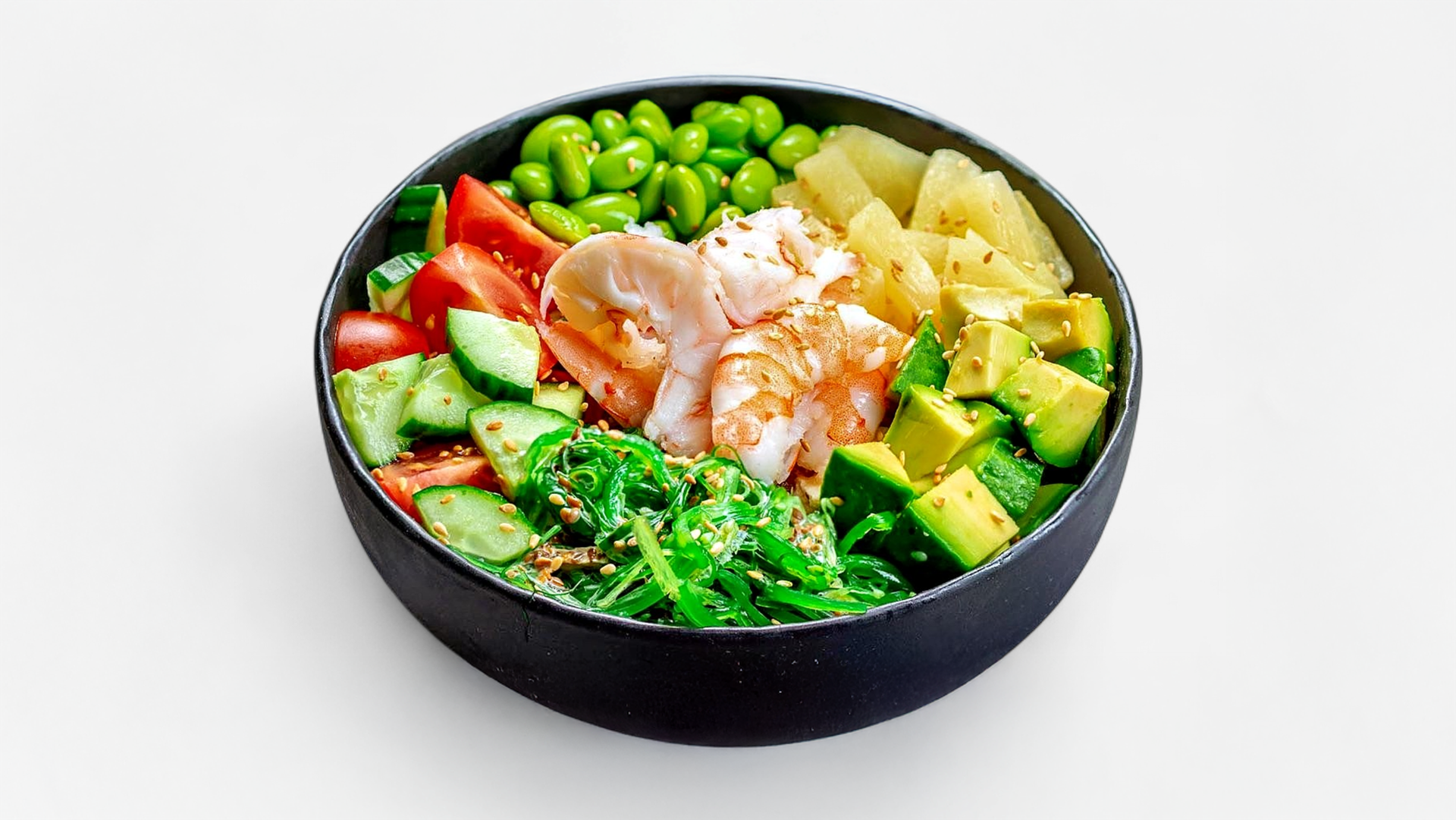 Poke with Shrimps