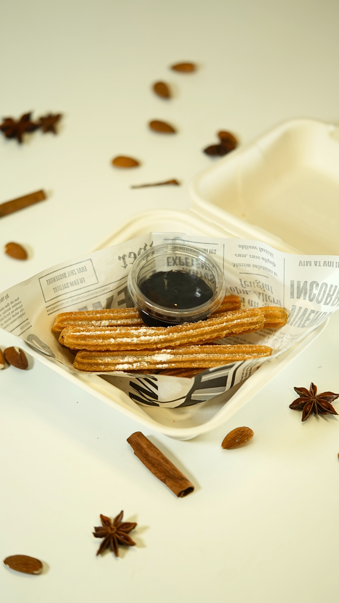 Churros with jam
