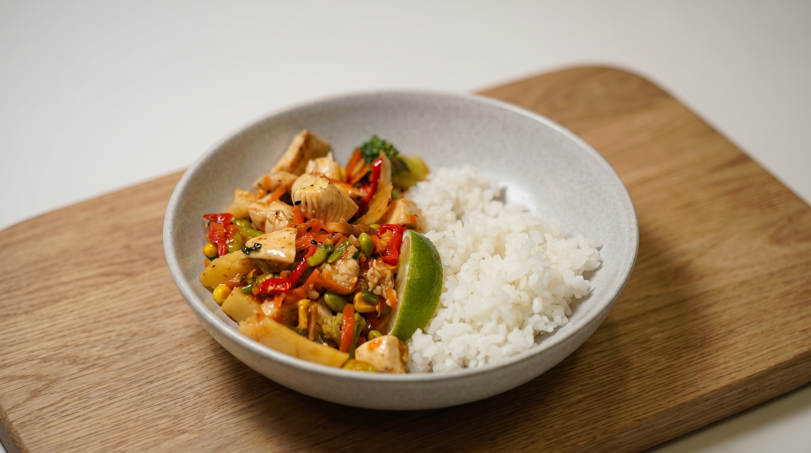 Kung Pao Chicken with Rice